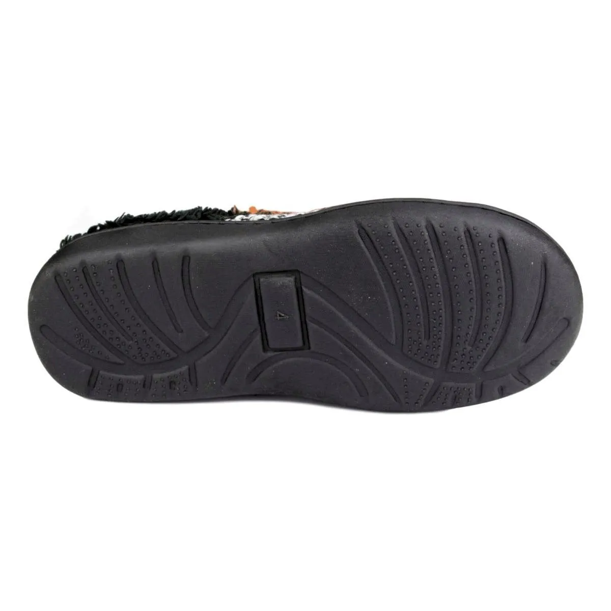 Mule Slipper Black & Grey