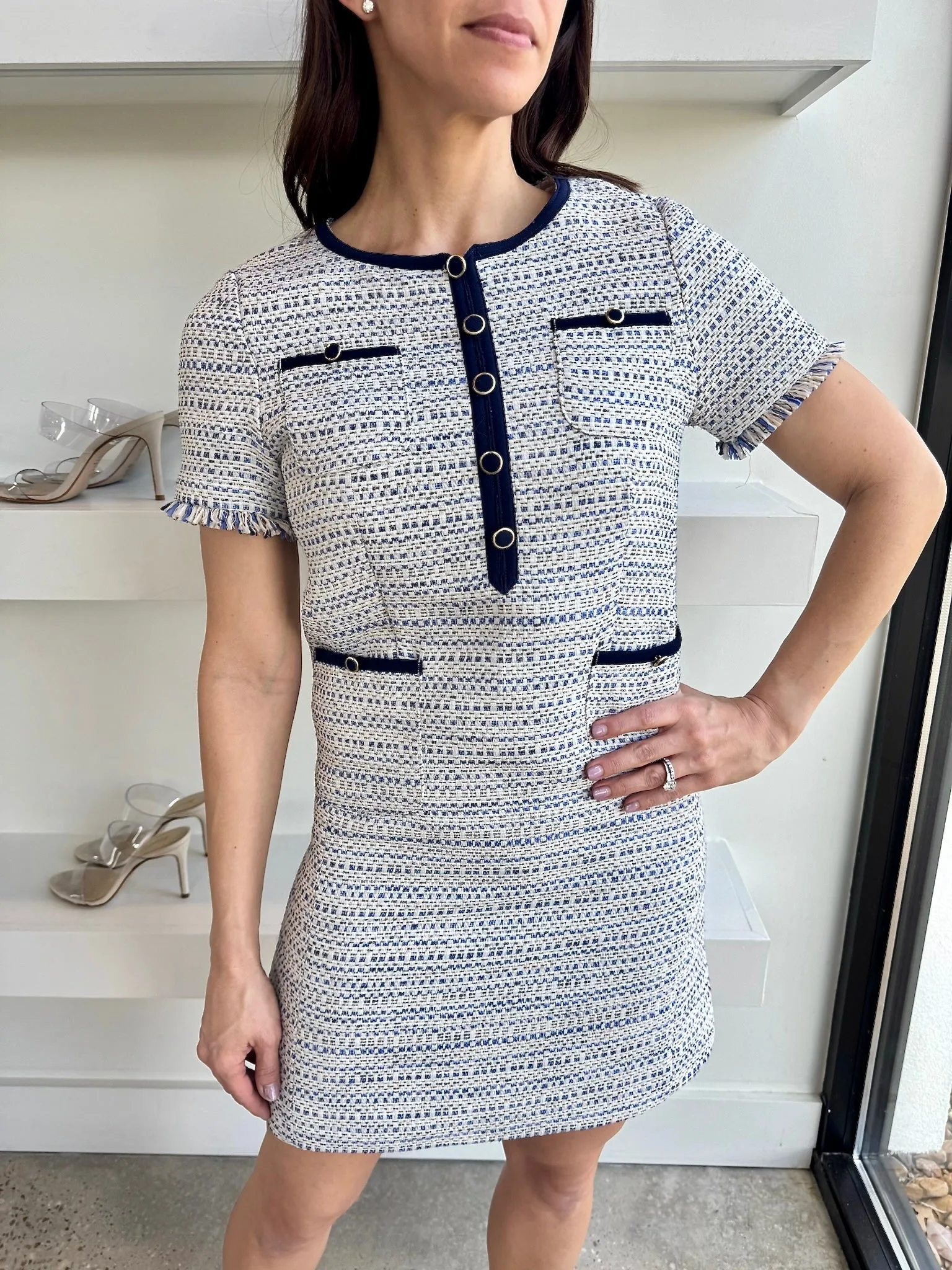 Navy Coco Dress