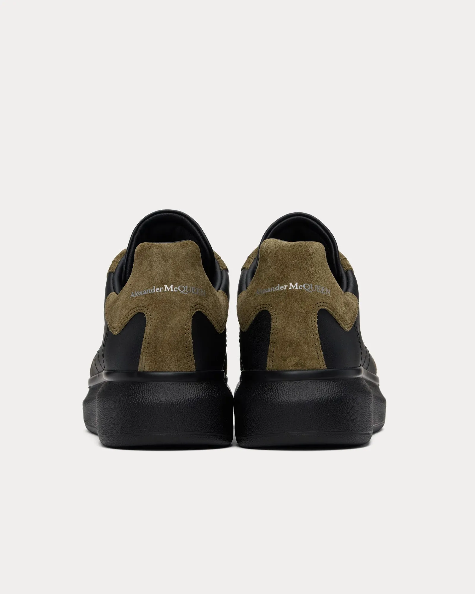 Oversized Retro Black / Khaki Low Top Sneakers