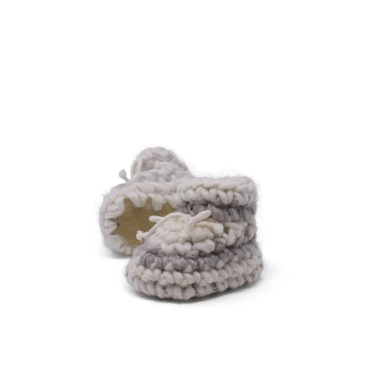 Padraig Bootie - Child - Cream w/ Stripe