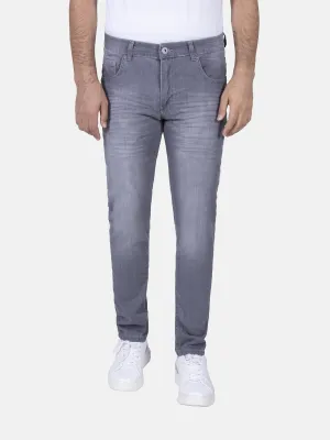Preruet Slim Fit Grey Jeans