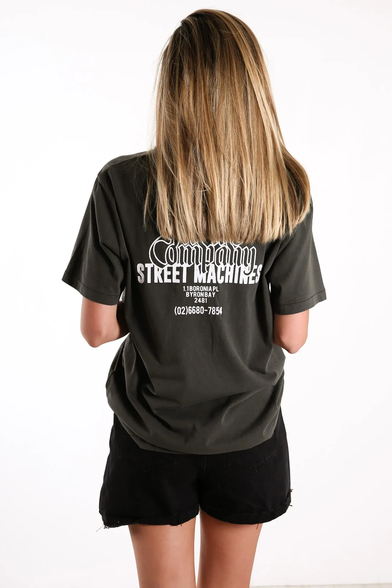 Primitive Merch Tee Merch Black