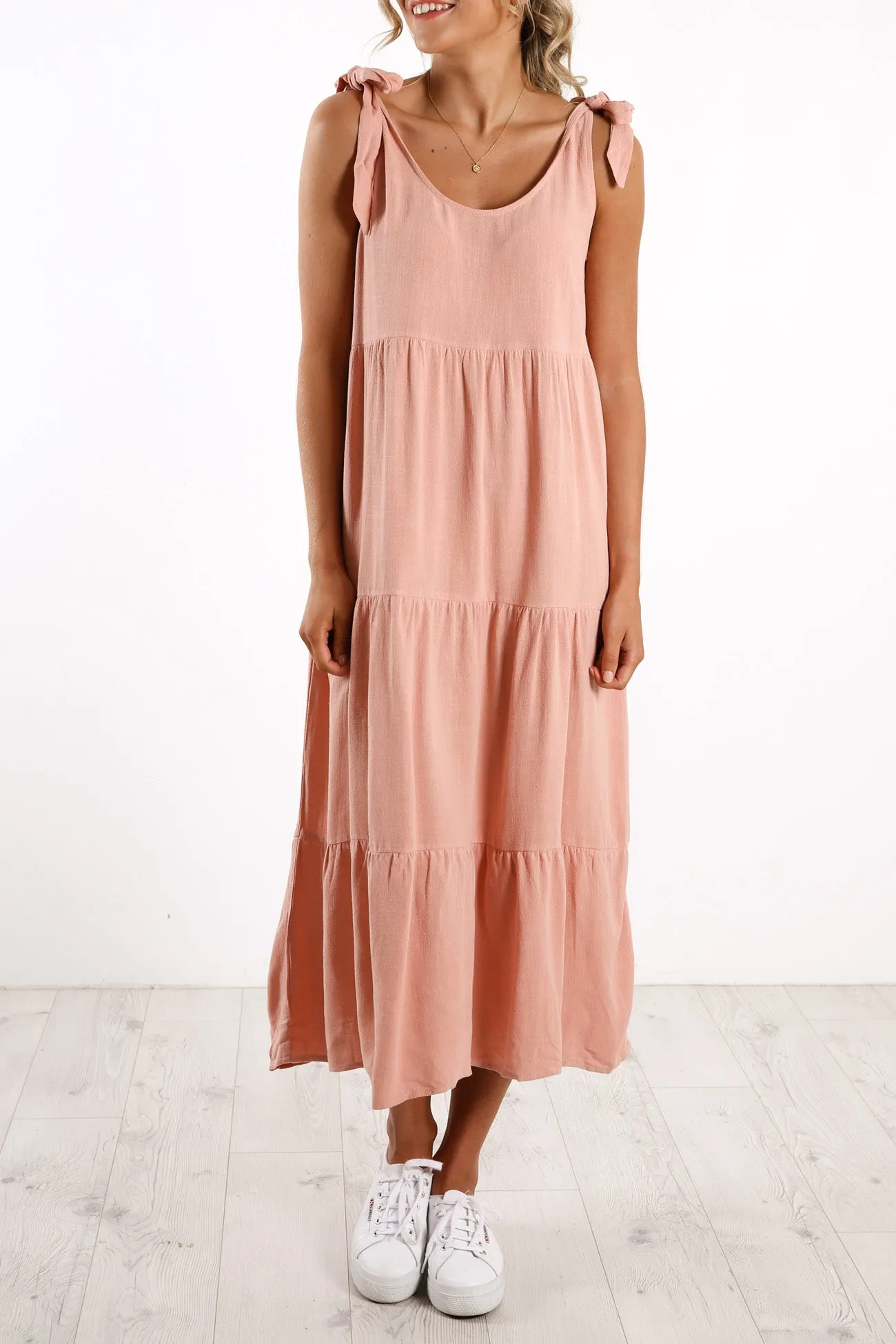 Rihanna Dress Blush