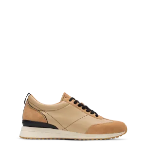 Saker 2 Caramel Mix Leather Sneakers