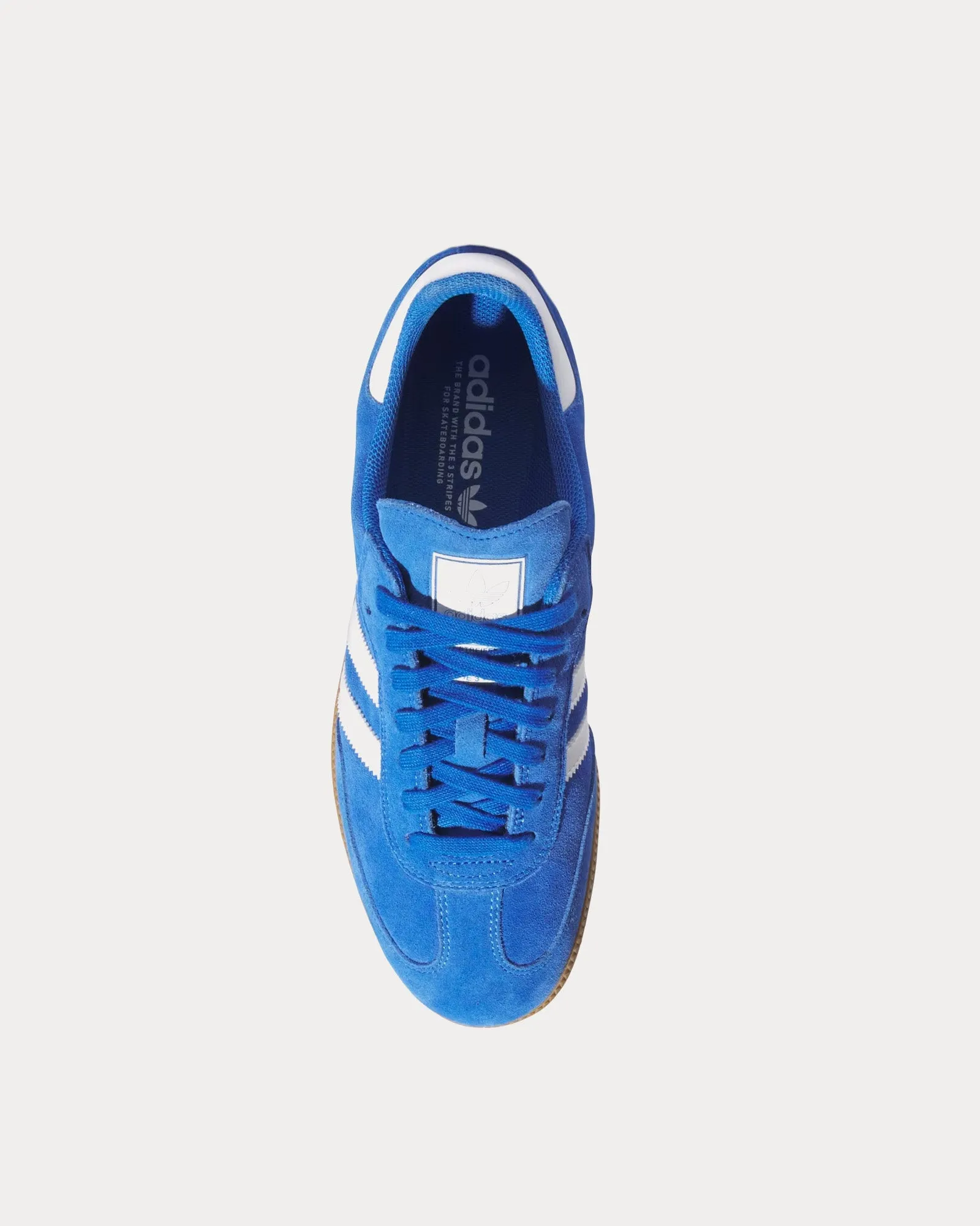 Samba ADV Blue Bird / Cloud White / Gold Metallic Low Top Sneakers