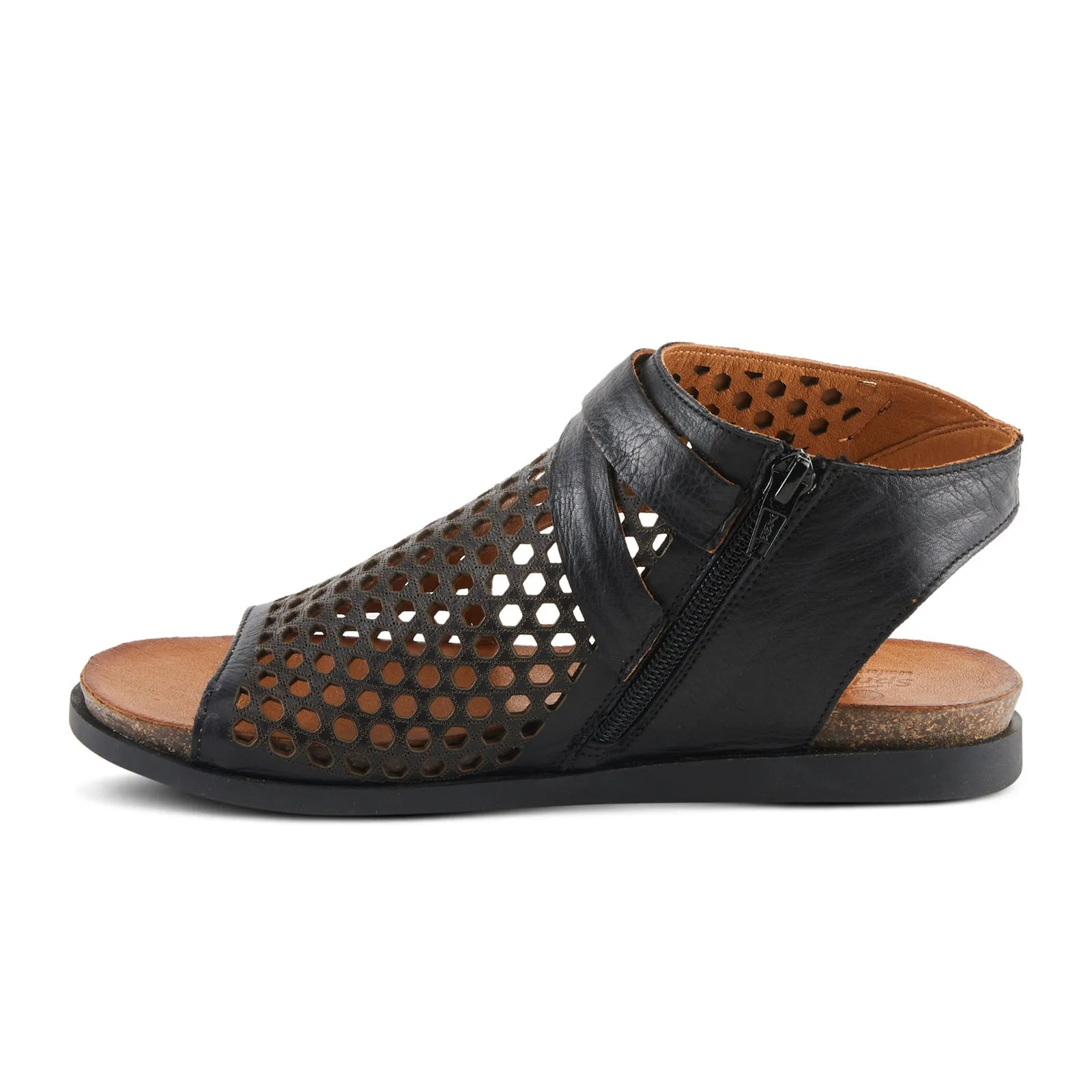 Spring Step Covington Backstrap Sandal (Women) - Black