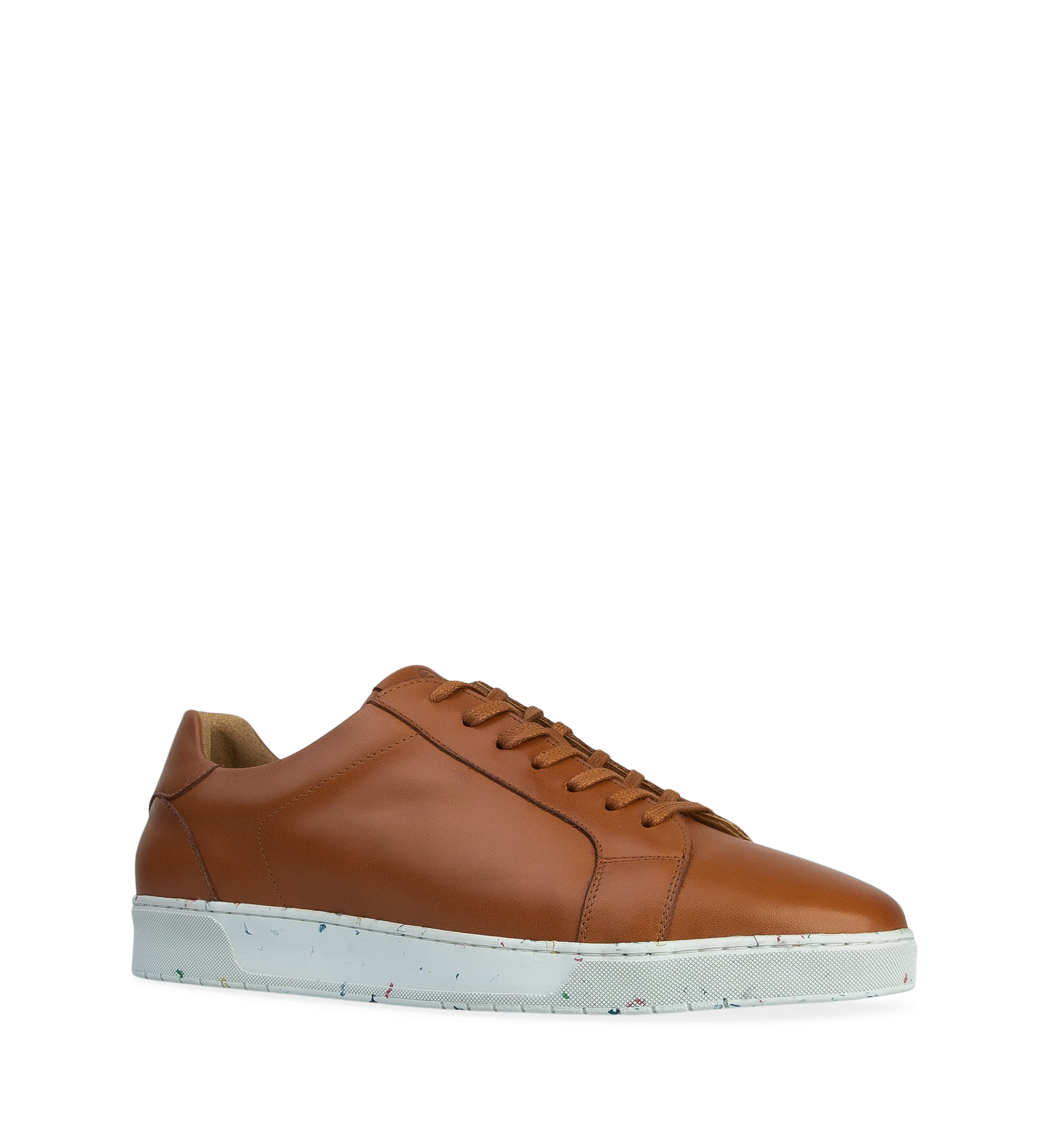 Strontium Cognac Leather Sneakers