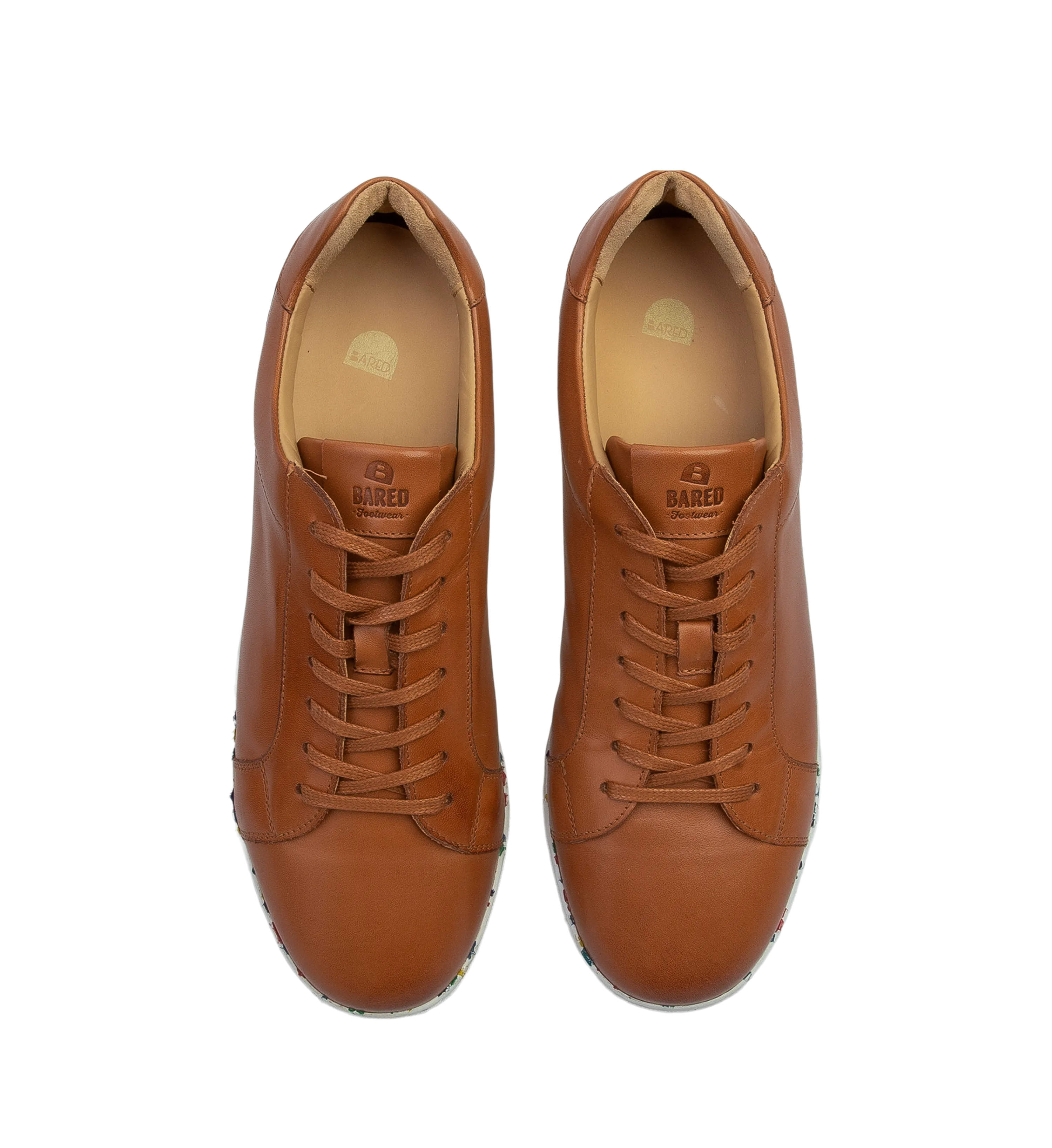 Strontium Cognac Leather Sneakers