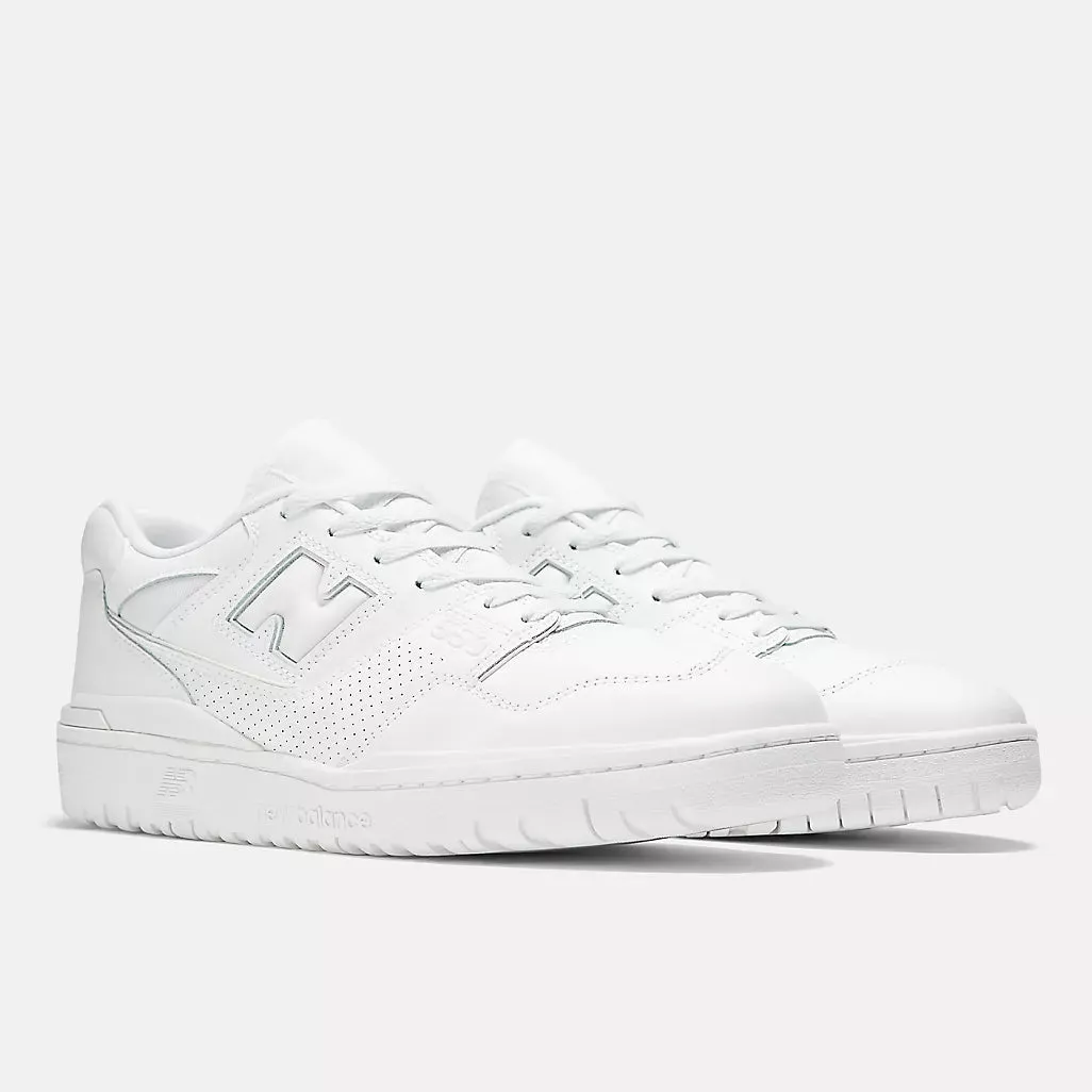UNISEX NEW BALANCE B550 "WHITE / WHITE"