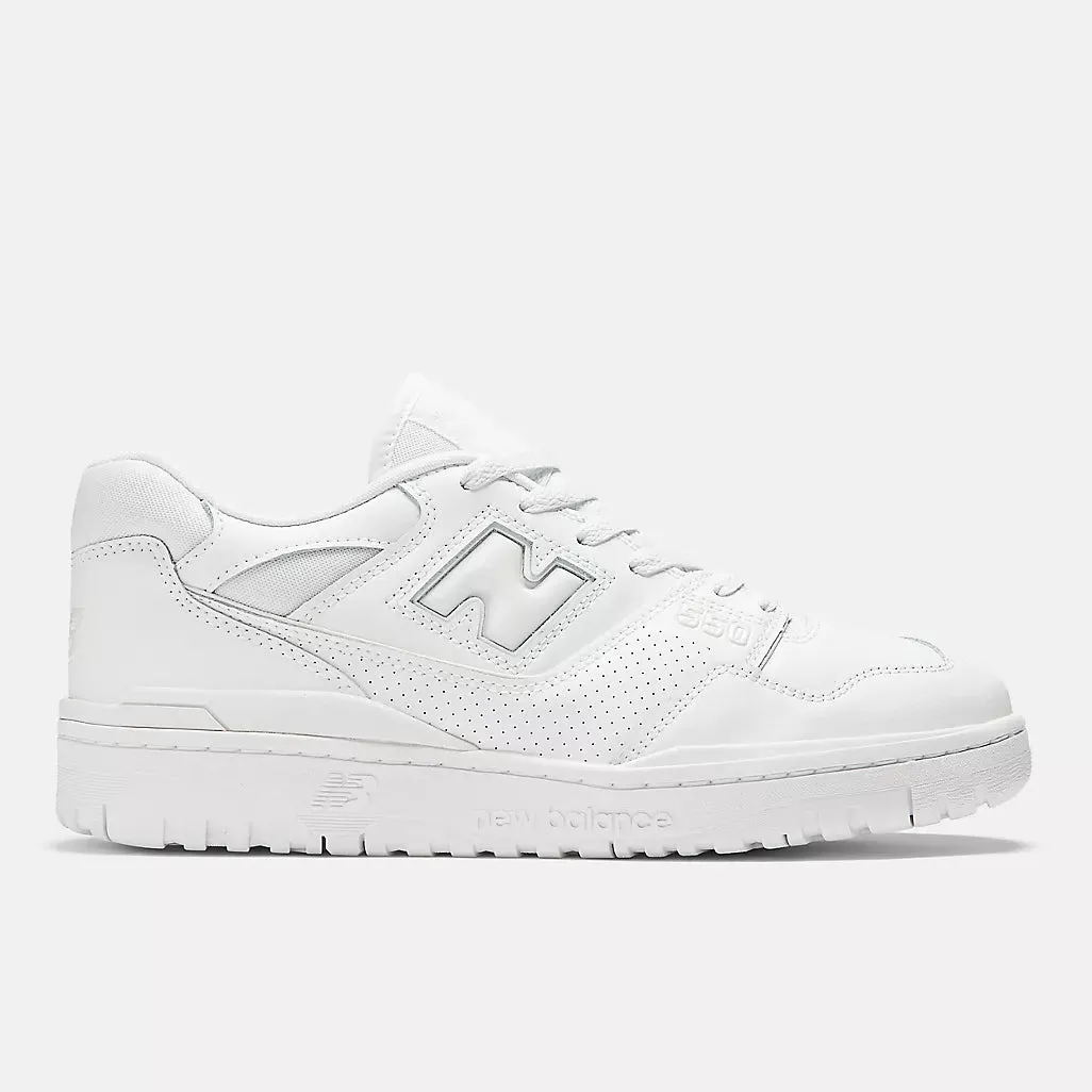 UNISEX NEW BALANCE B550 "WHITE / WHITE"