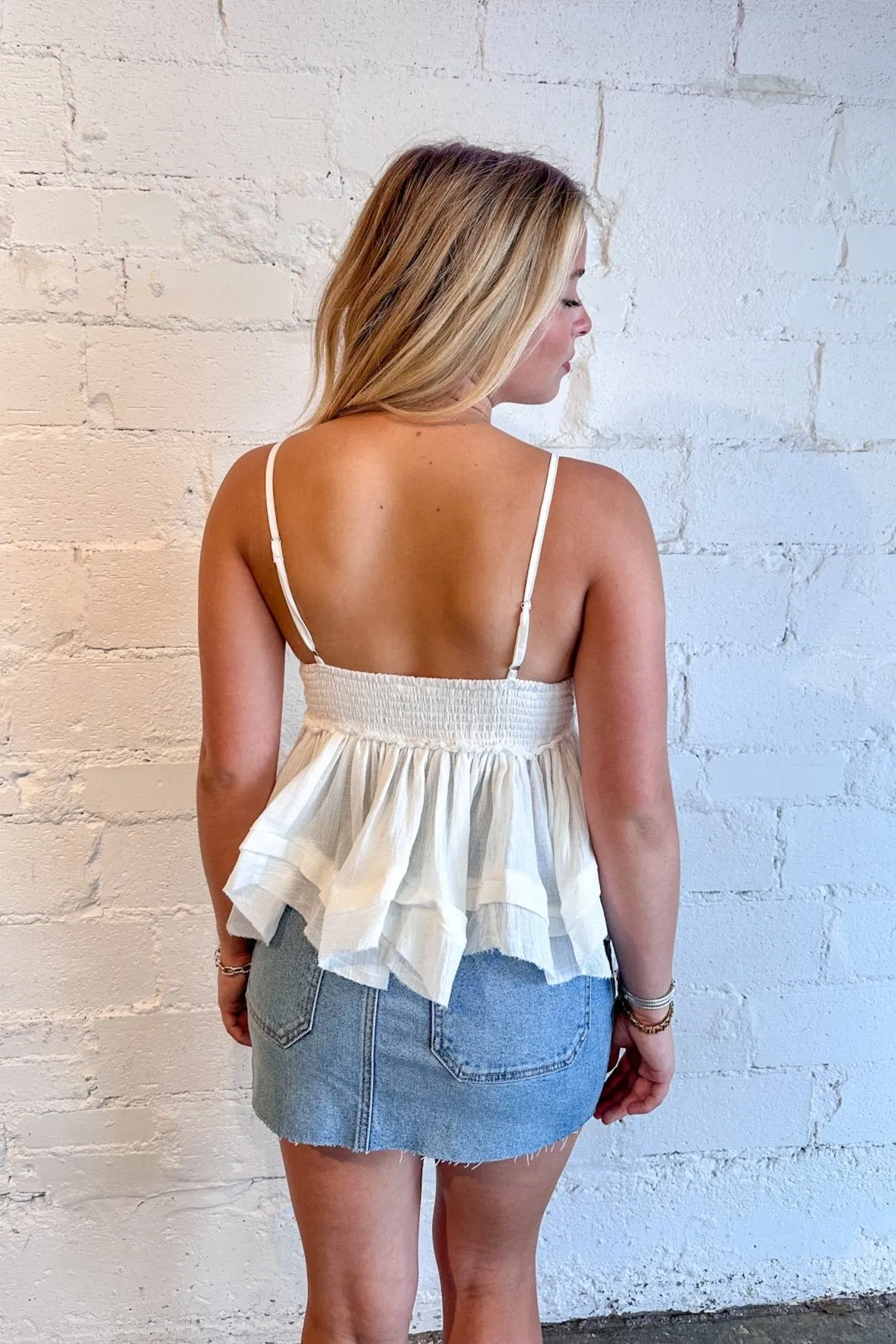 Vesper Ruffle Top