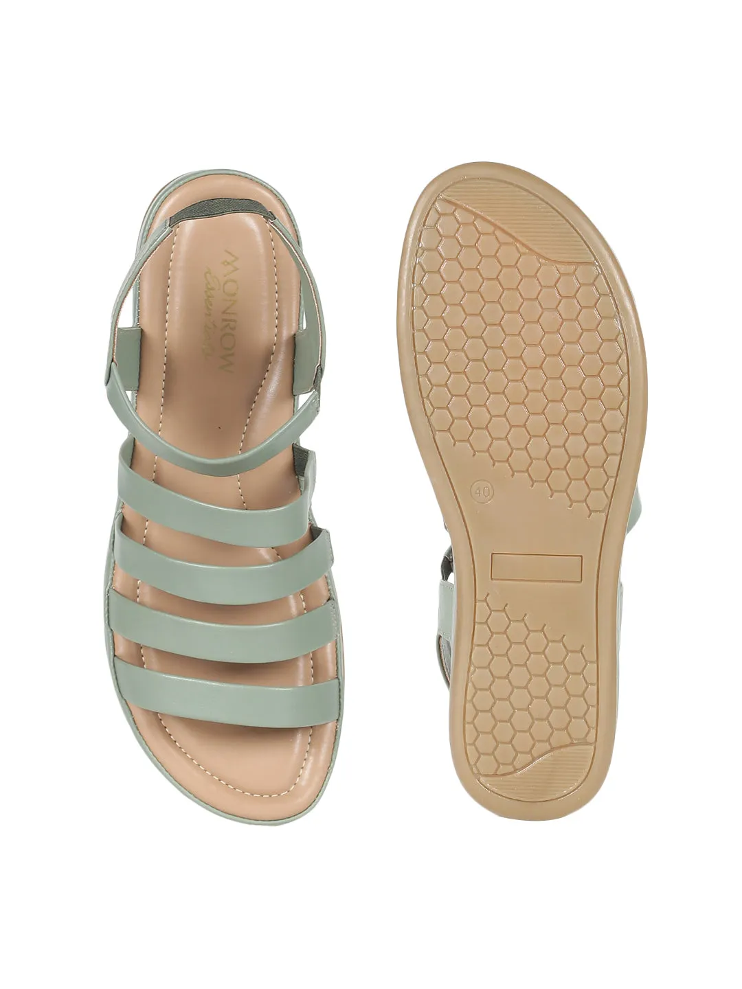 Vincenzo Olive Flats