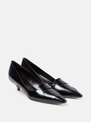Viv leather loafer pumps