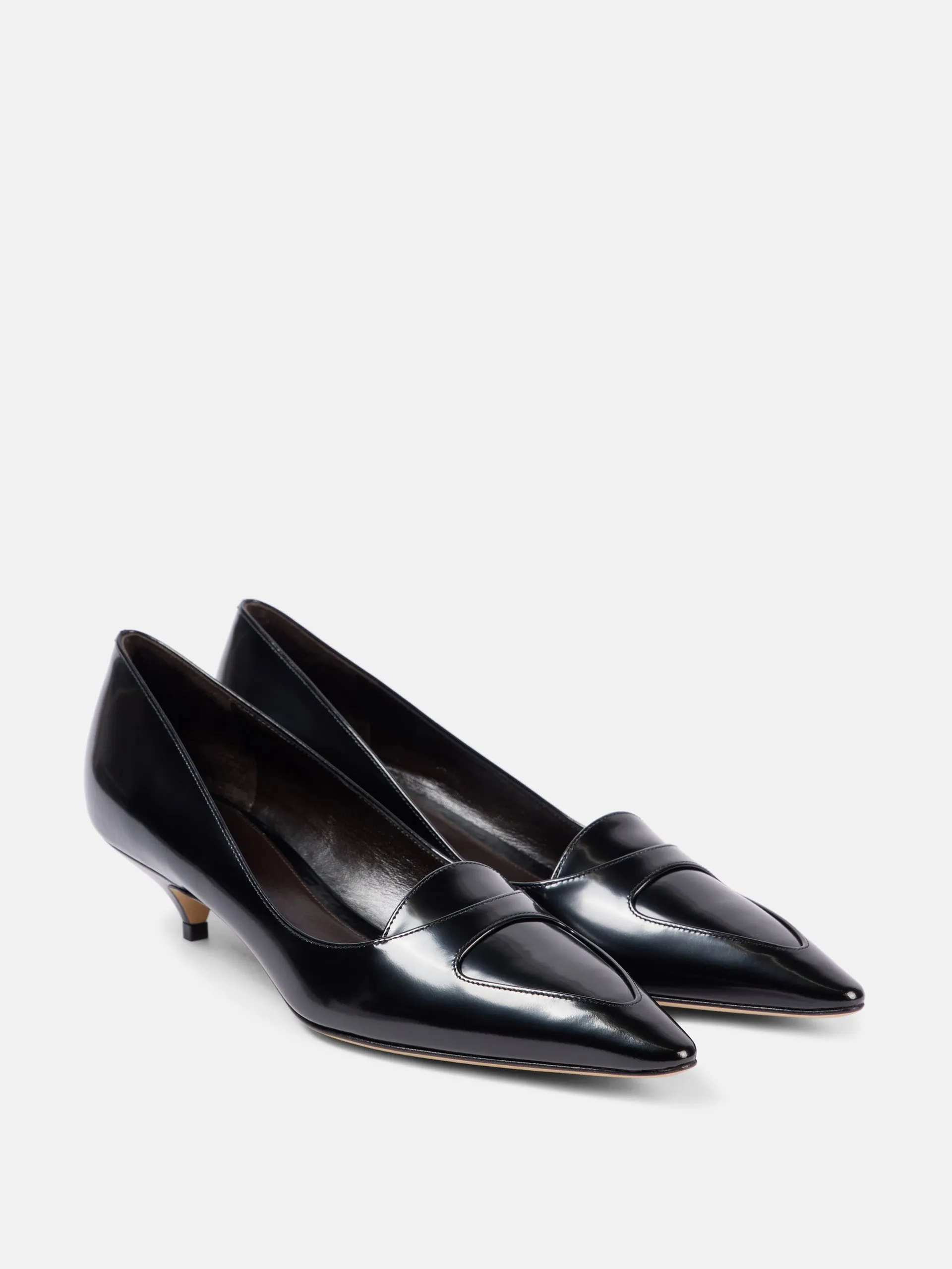 Viv leather loafer pumps