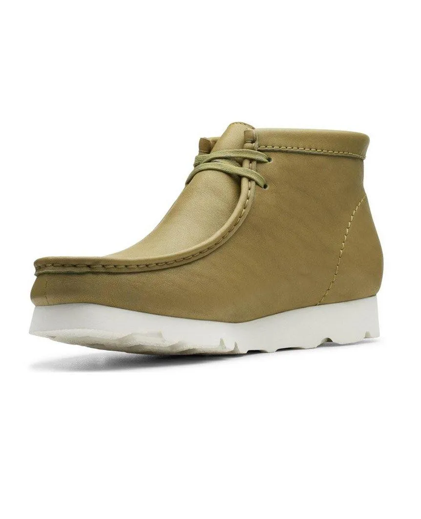 Wallabee Boot Gore-Tex Khaki Leather