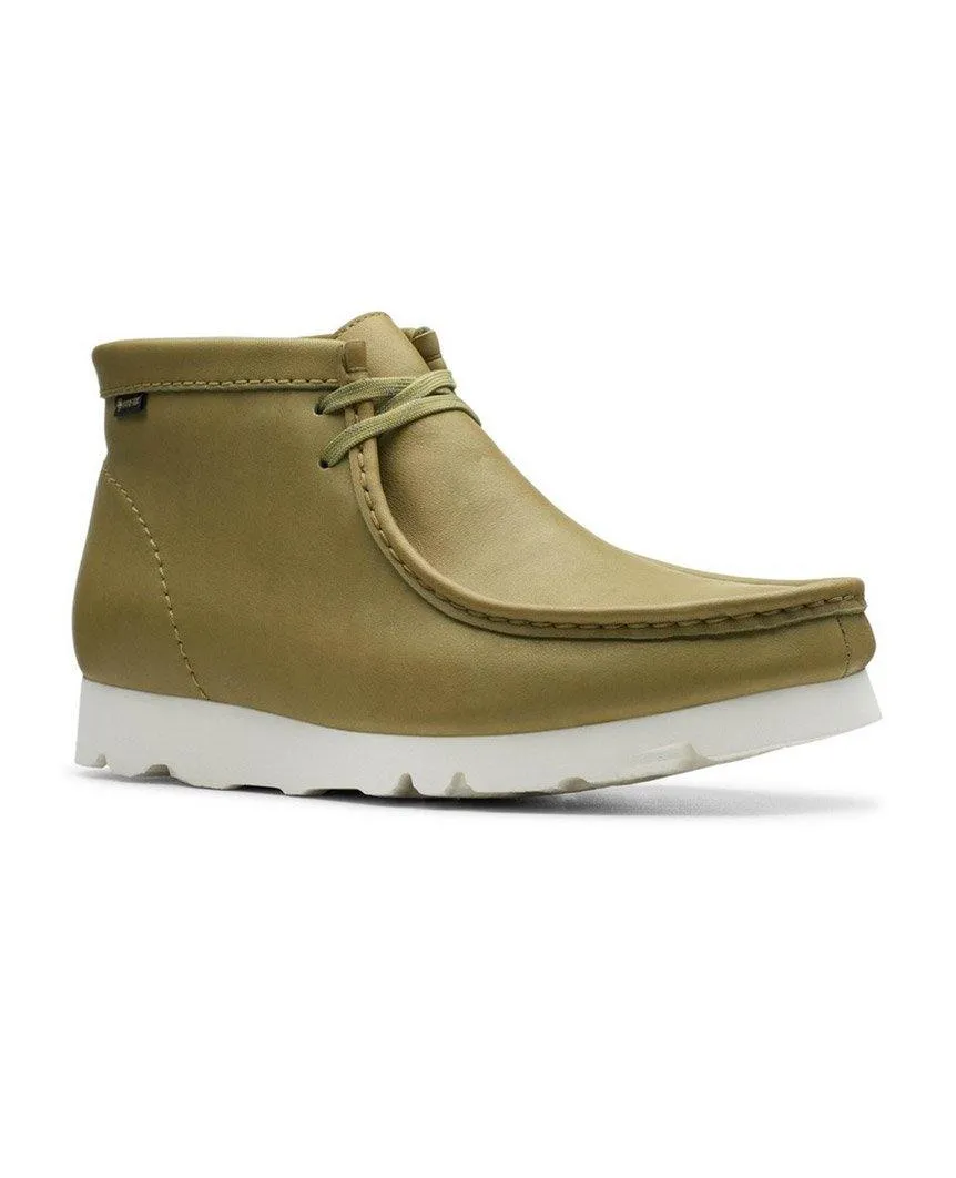 Wallabee Boot Gore-Tex Khaki Leather