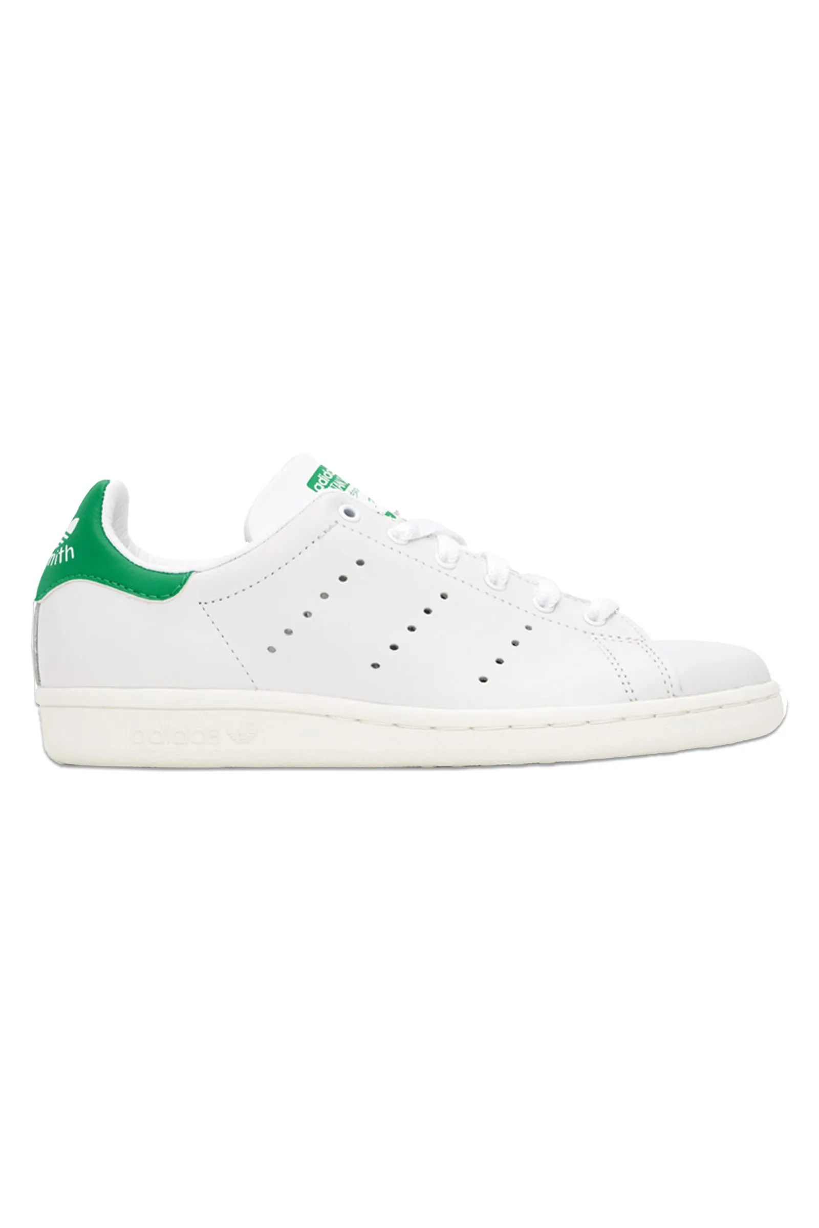 White & Green Stan Smith 80s Sneakers