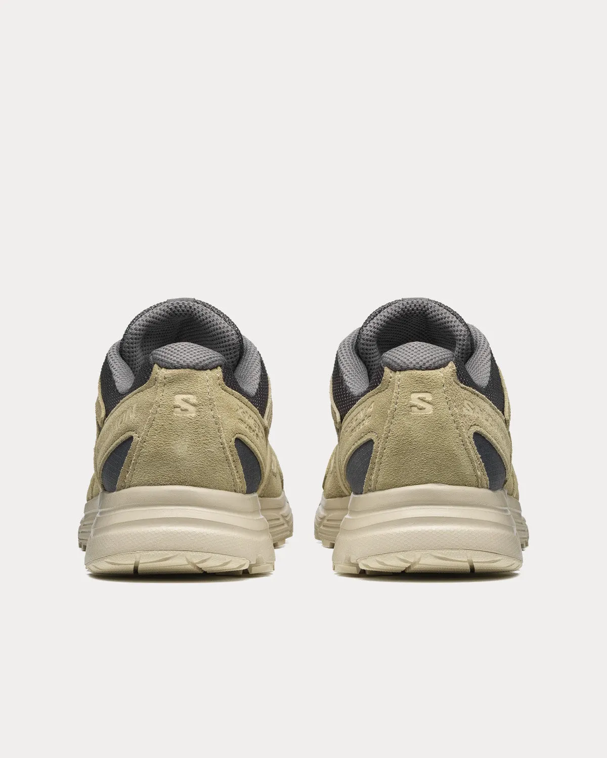 X-Mission 4 Suede Pewter / Moss Gray / Moth Low Top Sneakers